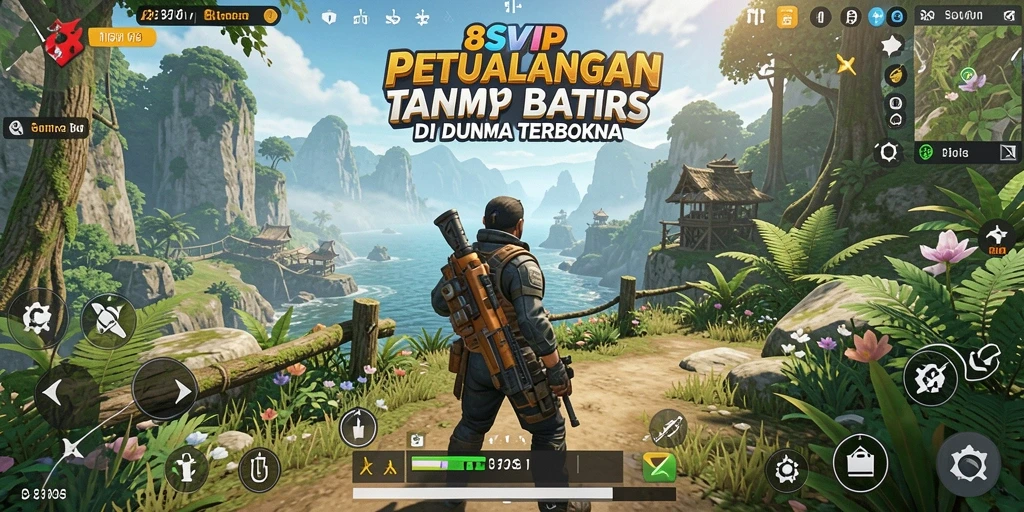 Tampilan gameplay Open World yang menakjubkan di 8SVIP.