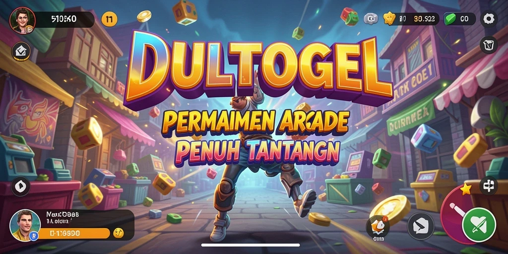 Tampilan gameplay DULTOGEL yang seru dan penuh warna.