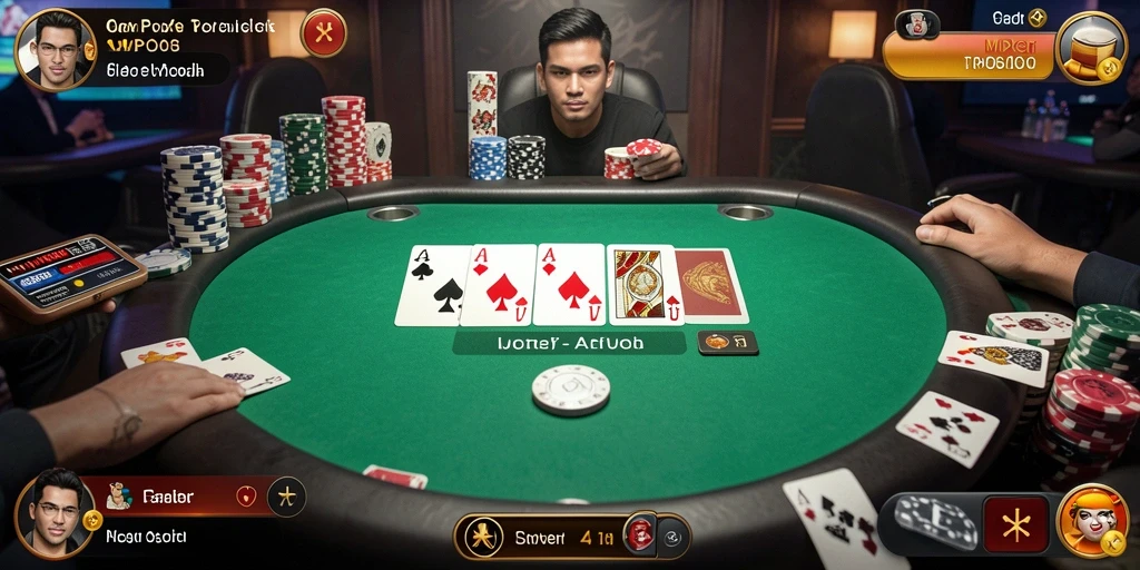 Tampilan menarik dari gameplay MPO08 yang mendebarkan.