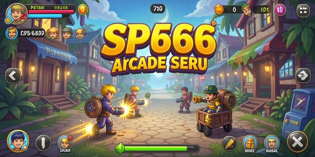 Tampilan gameplay SP666 yang seru dan penuh aksi.